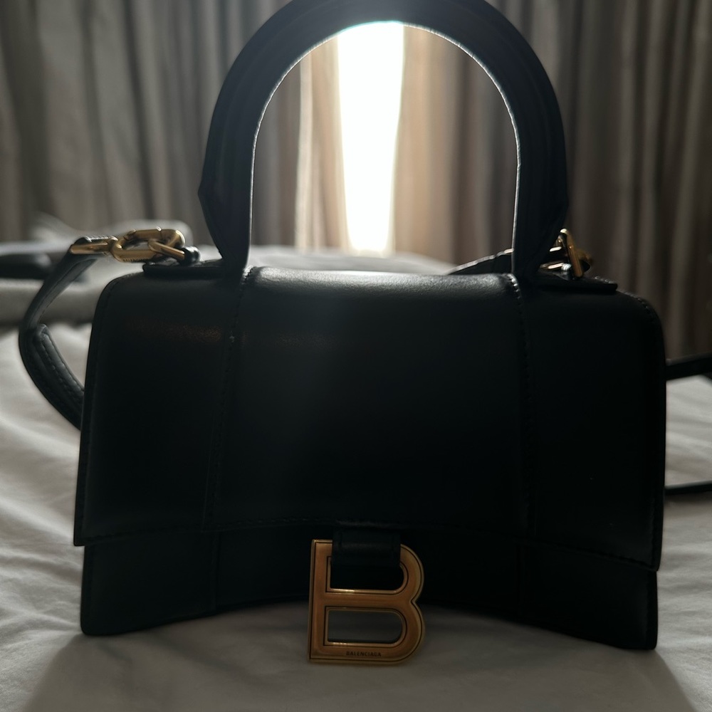 Balenciaga mini hour glass bag